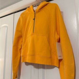 lululemon athletica scuba half zip hoodie